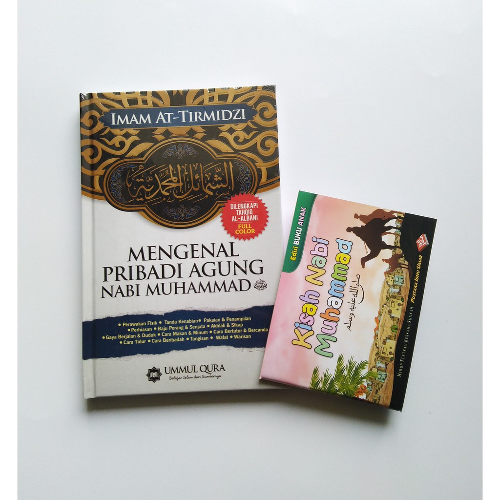 PAKET 2 BUKU Mengenal Pribadi Agung Nabi Muhammad DAN Kisah Nabi Muhammad