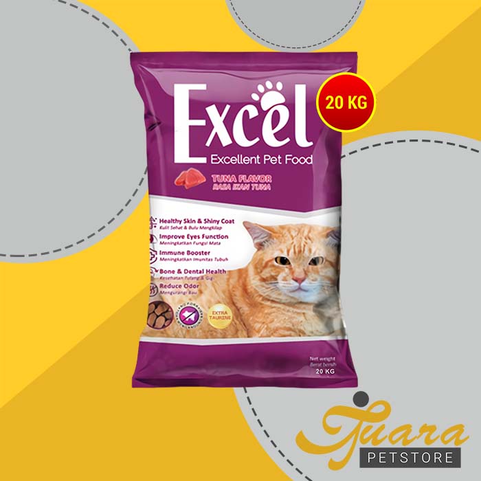 Makanan Kucing / Cat Food Excel 20 kg