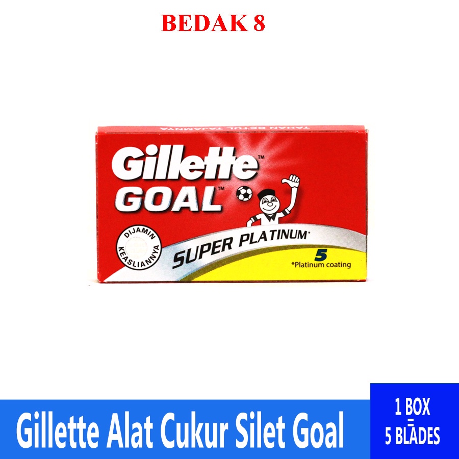 Silet Goal/ Gillette Goal/ Refill Silet 100% Original/ Asli