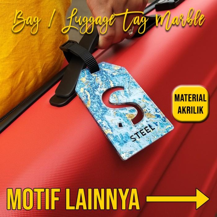 

Marble Bag / Luggage Tag Akrilik Custom