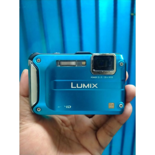 Panasonic Lumix FT3 Kamera Underwater GPS Blue