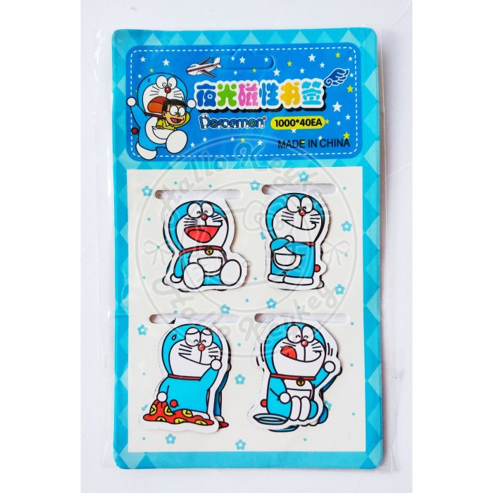 

Diskon Pembatas Buku Jepit Magnet Doraemon Trendi