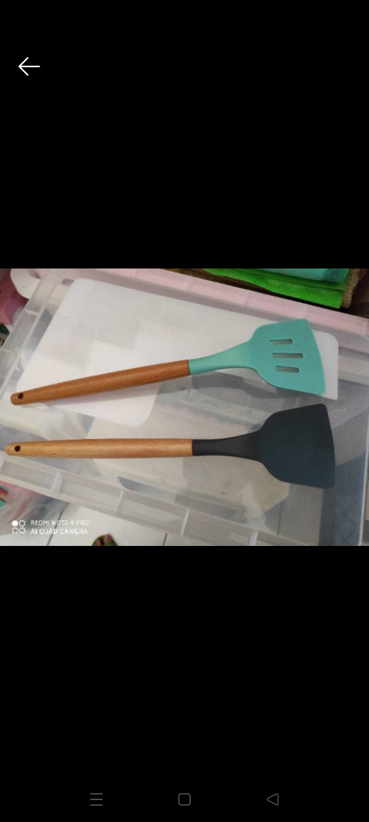 Spatula Silicon-alat Masak Silikon-turner-silicon Utensile