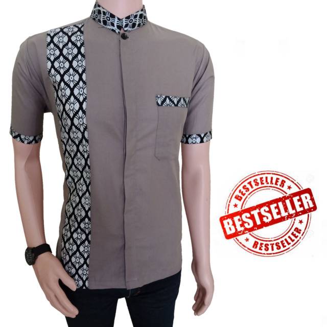 Koko batik kombinasi kemeja batik kerja batik kombinasi koko kombinasi batik pria batik kerja pria