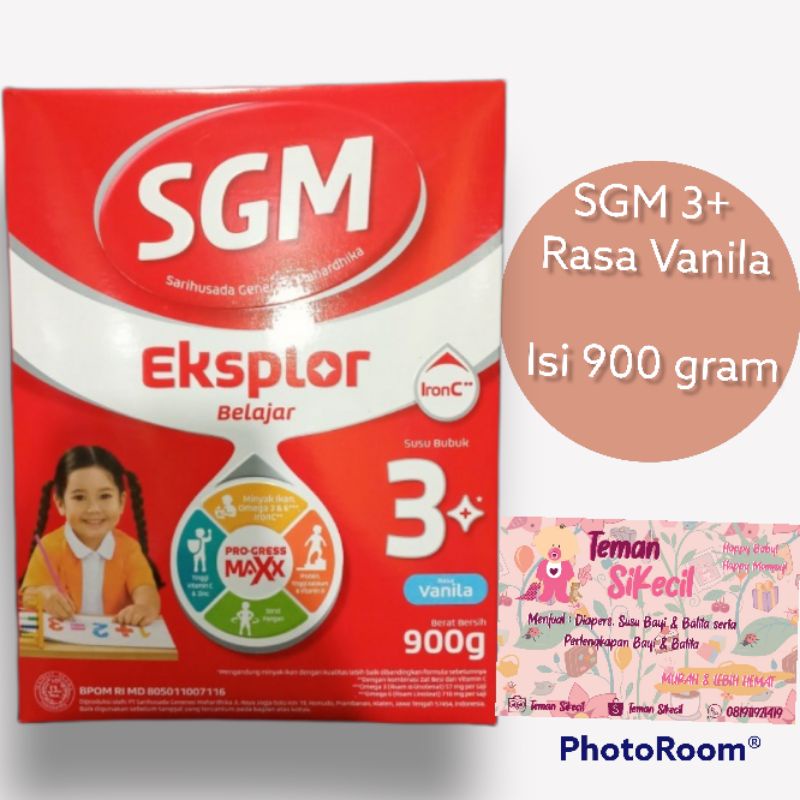 SGM 3 plus vanila 900g