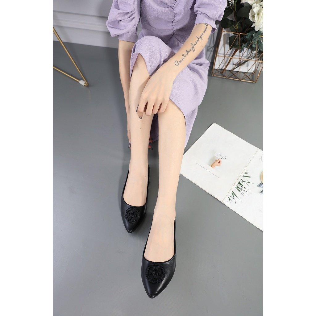 Jiso ANNA-802 Sepatu Flat shoes Wanita Sepatu Kerja Wanita