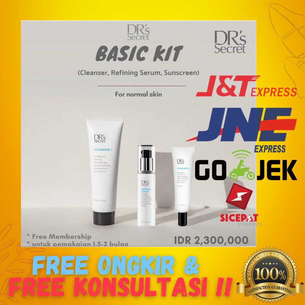 [Termurah] Drs Secret Dr Secret Starter Set