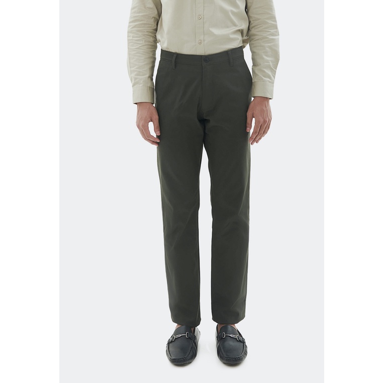 MANZONE celana panjang pria BRUKE 05-OLIVE