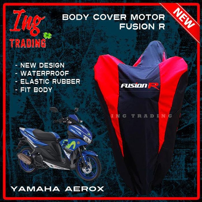 Body Cover Motor Yamaha Aerox / Sarung Motor Aerox / Cover Motor Aerox