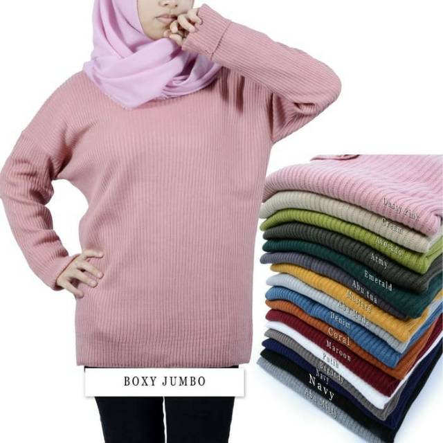 Sweater Rajut Wanita - Baju Rajut Korea - Atasan