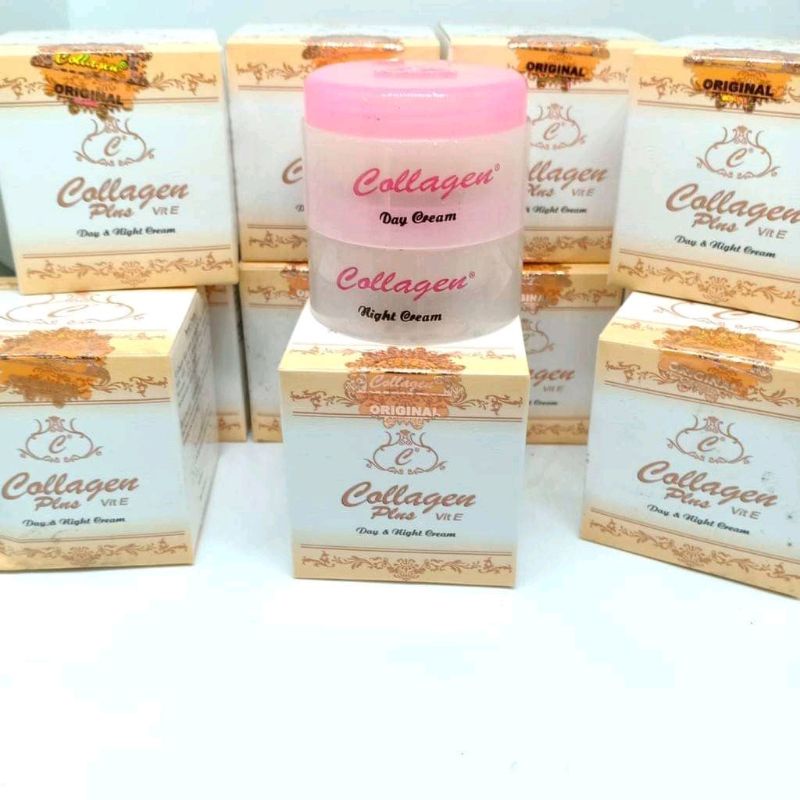 Cream Collagen Siang Malam Ori