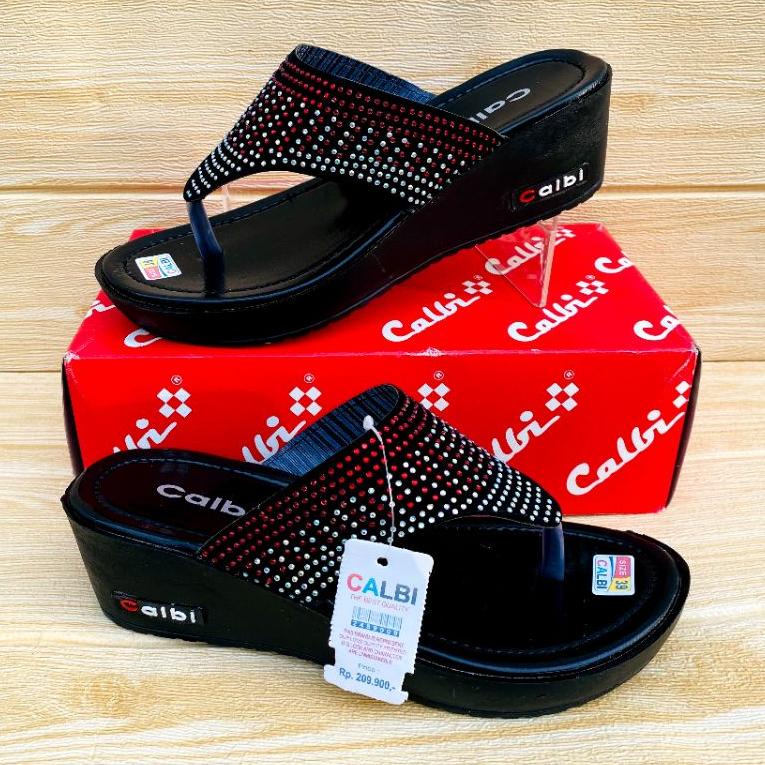 MWI.25Au22ғ ‣ SANDAL WEDGES MODEL CALBI | SANDAL WEDGES  WANITA