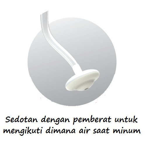 Baby Safe Training Cup with Weighted Straw 250ml Botol Minum Sedotan dengan Pemberat JP019 WHS