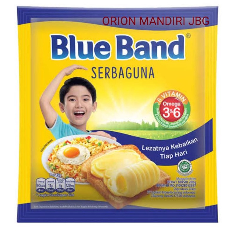 

#BLUEBAND#SERBAGUNA#200GRM#MARGARINE#MENTEGA#