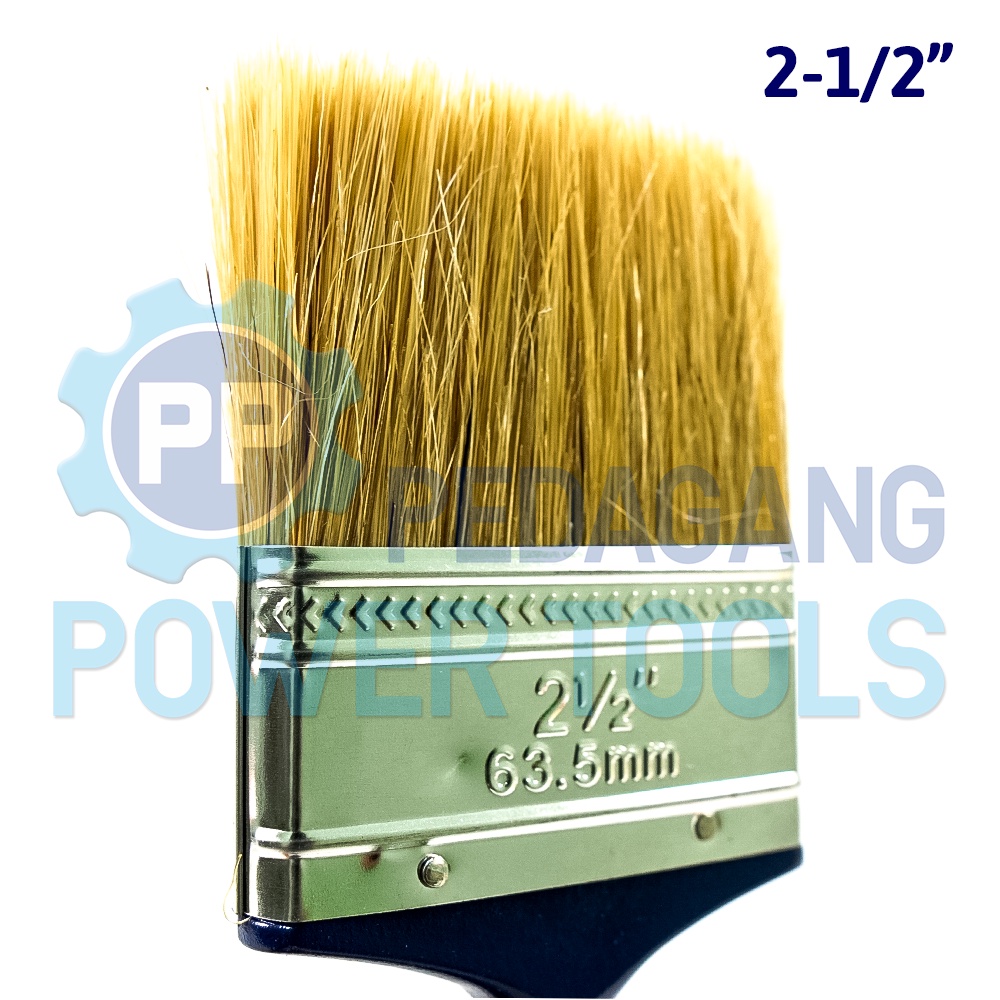PH-822 KUAS CAT 2.5&quot; INCH GAGANG KAYU KOAS KWAS CAT TEMBOK PAINT BRUSH