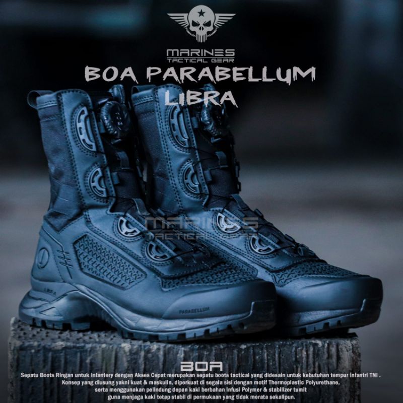 Sepatu PDL Tactical Boa Parabellum LIBRA Original