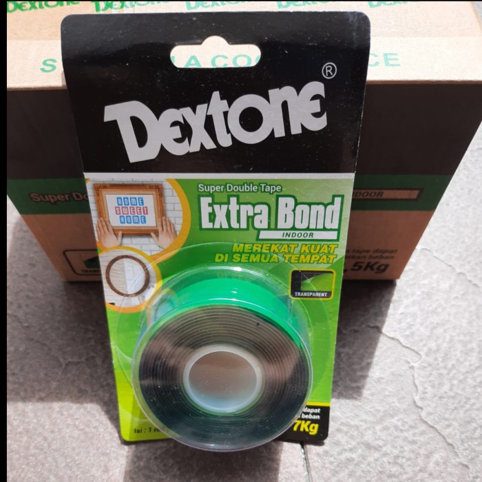 

Jual Double Tape Dextone Indoor 25 Mm X 2 M Perekat Merekat Kuat Promo