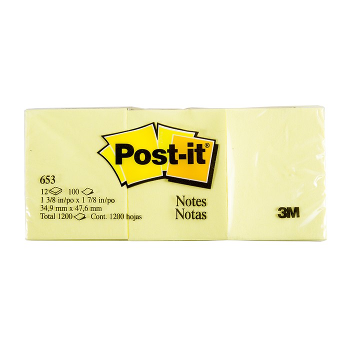 

Post It 3M 653 / Memo Stick 3M 653 Kuning