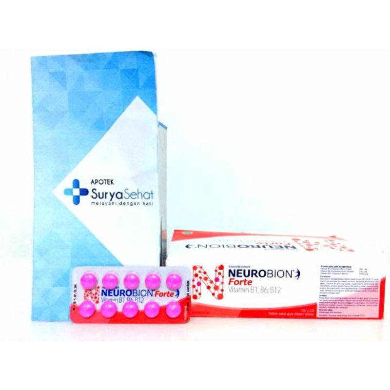 Neurobion Forte 10 tablet - Neurobion pink