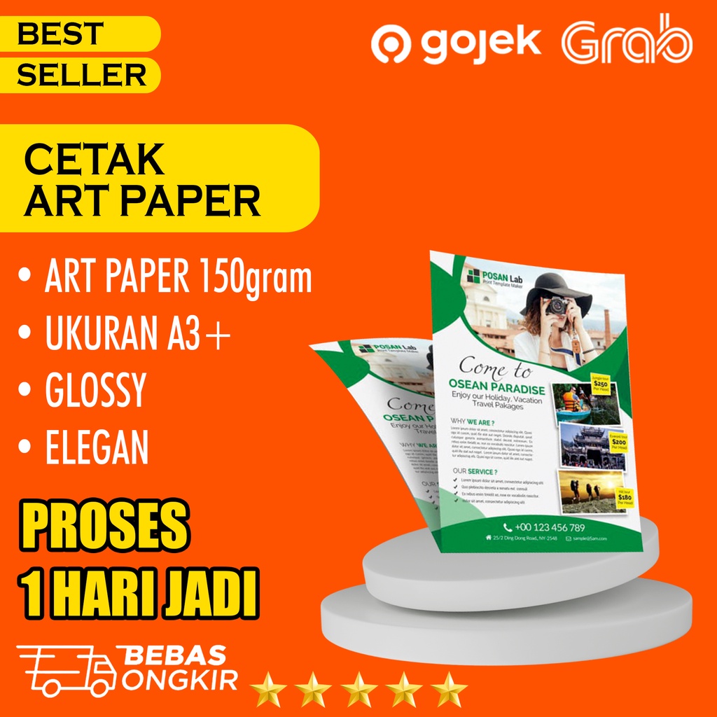 

CETAK PRINT ART PAPER 150 GRAM