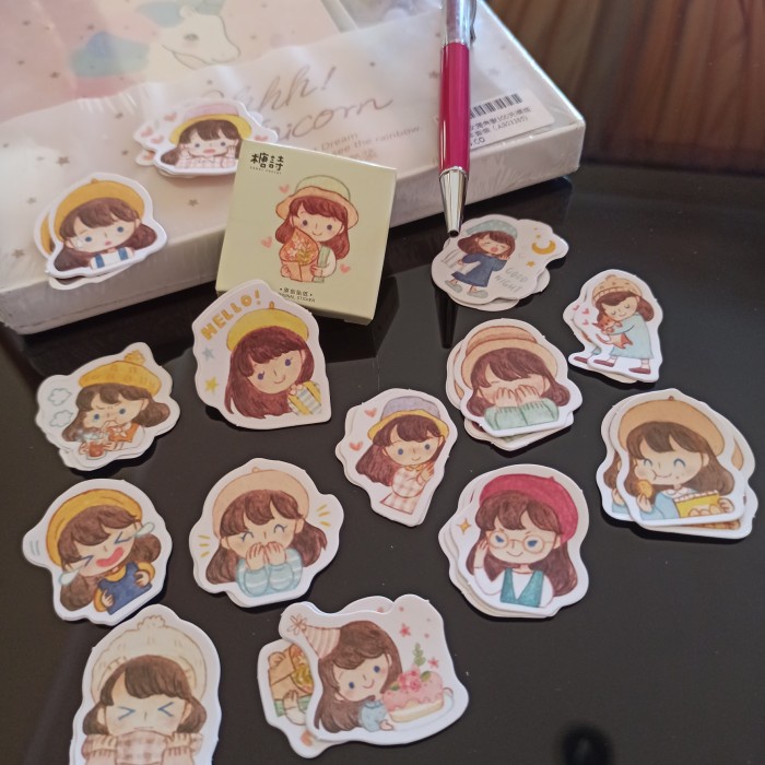 

[RESTOCK] Stiker Diary Jurnal Scrapbook - Girl