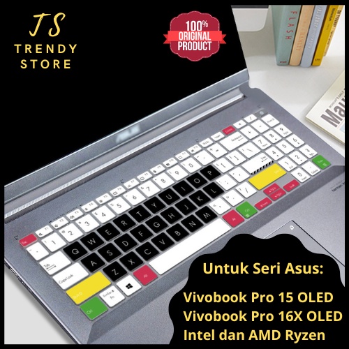Keyboard Protector Cover Asus Vivobook Pro 15 16X OLED Intel dan AMD