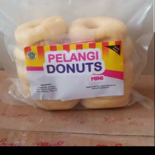 

Donat kentang pelangi mini isi 10pcs