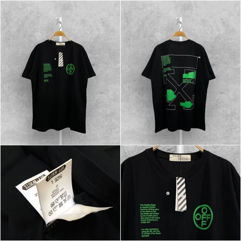 KAOS DISTRO OFF WHITE SABLON