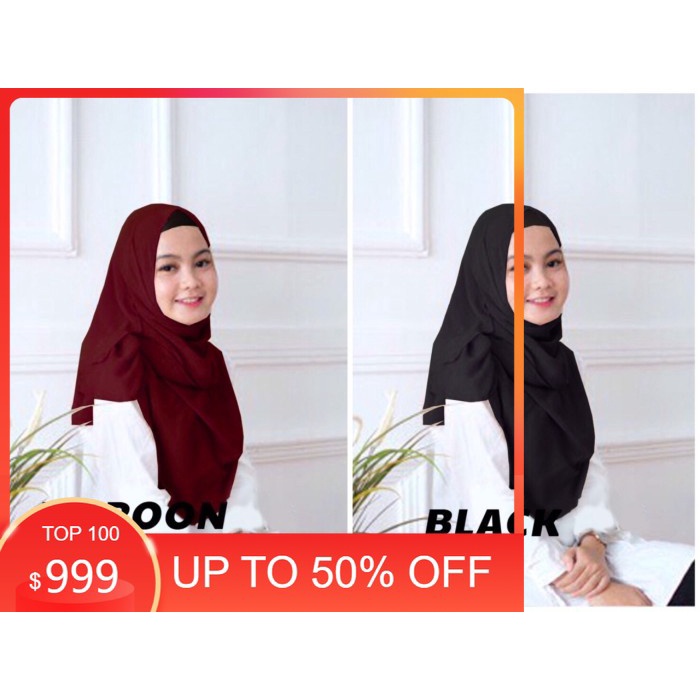 Hijab/Jilbab/Kerudung Pashmina Nissa Sabyan
