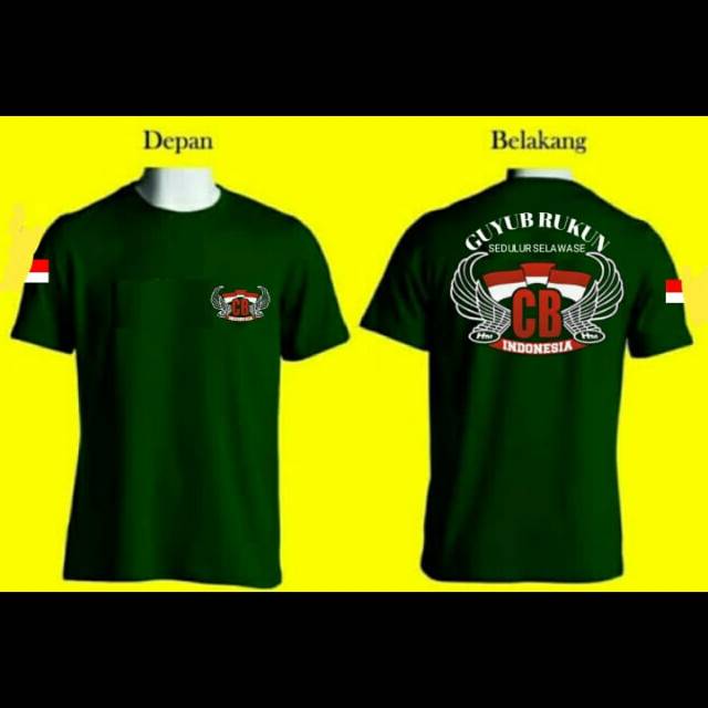 Kaos cbi hijau