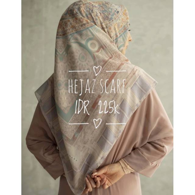 New Hejaz Scarf Pelangi Asmara