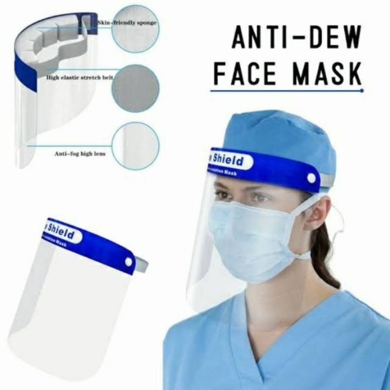 Face Shield Dewasa Pria dan Wanita