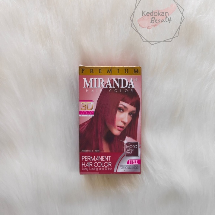 Miranda Hair Color - 10 Wine Red