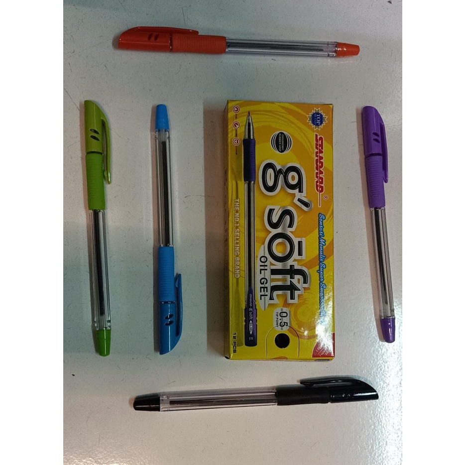 

Standard g'soft Oil Gel Pen