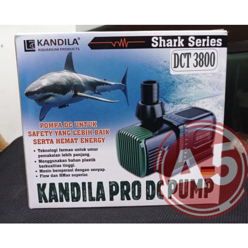 Pompa DC Kolam KOI Aquarium KANDILA PRO DCT 3800