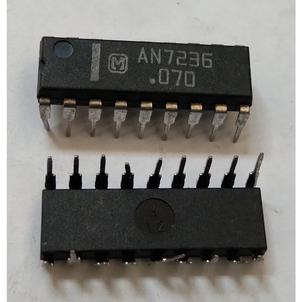 IC AN7236 AN 7236 AM-FM IF Amplifier untuk Radio - Original Panasonic
