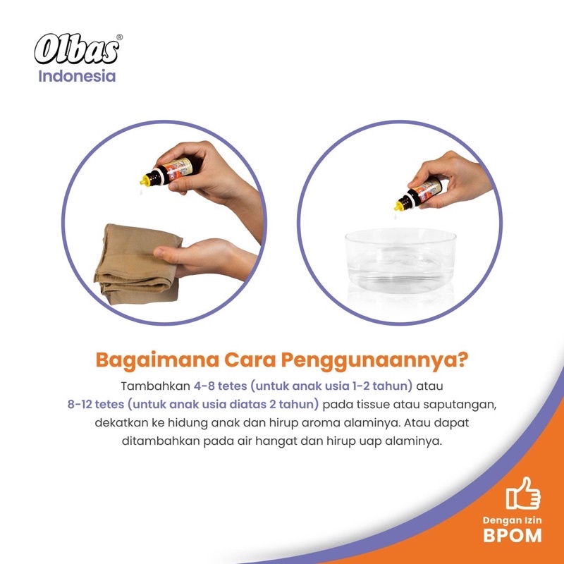 Olbas Inhalant Oil Decongestant Children Baby Minyak Melegakan Flu Hidung Tersumbat Bayi Natural Alami