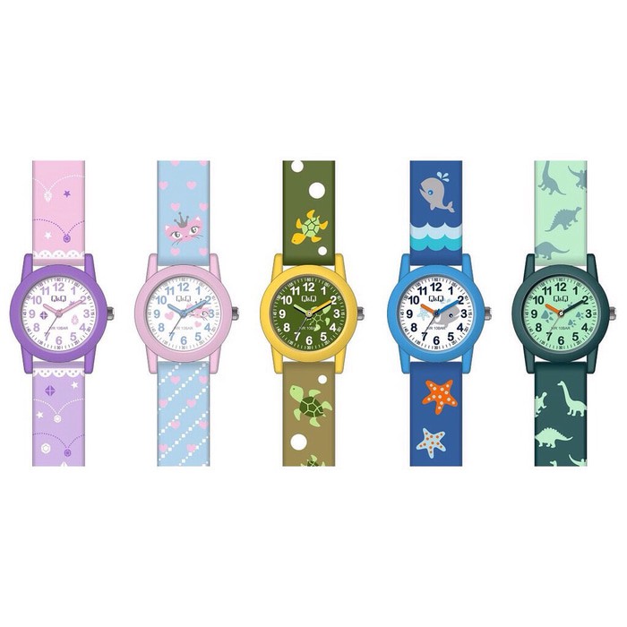 Jam Tangan Original QQ Jam Tangan Wanita Dan Anak VR 99 New Series QnQ