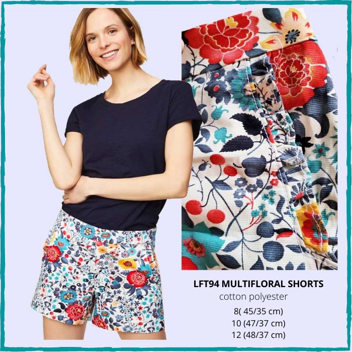 Celana Pendek Wanita Murah Loft 94 Multifloral Short