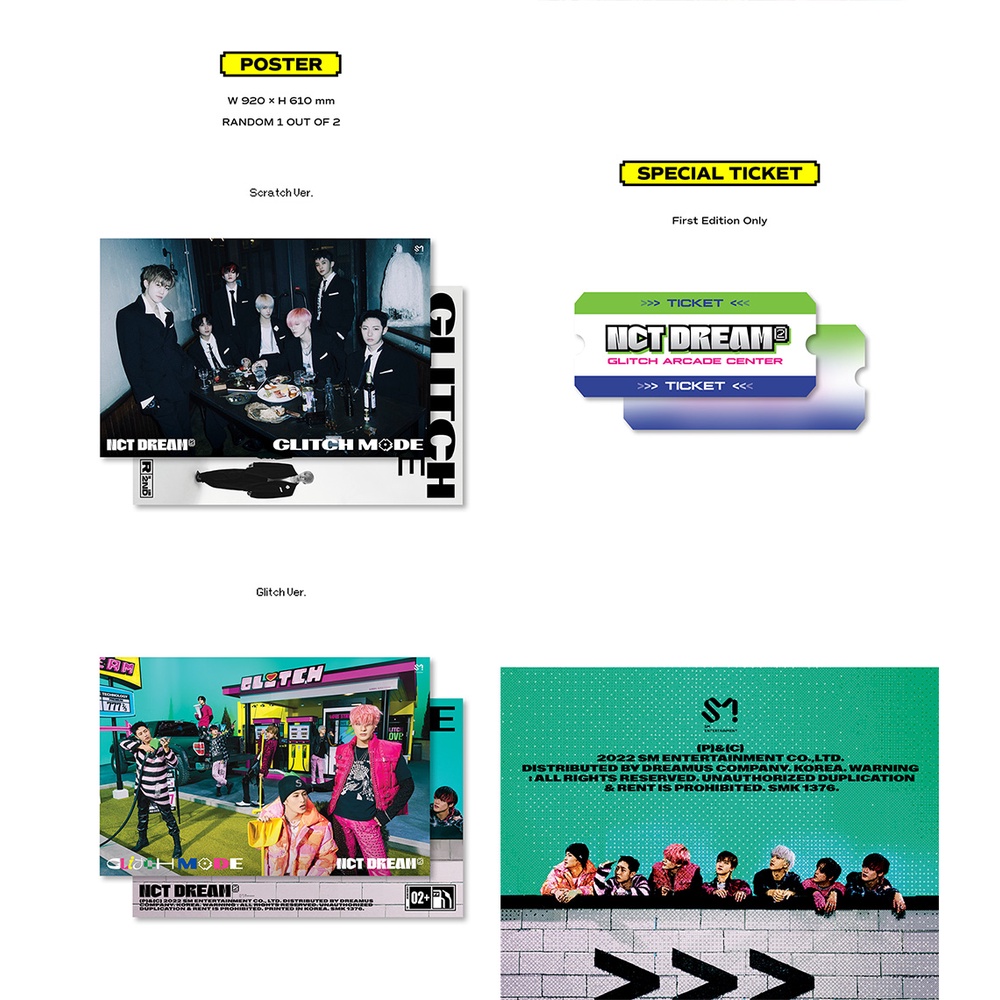 NCT DREAM - 2nd Full Album Glitch Mode (Photobook ver)