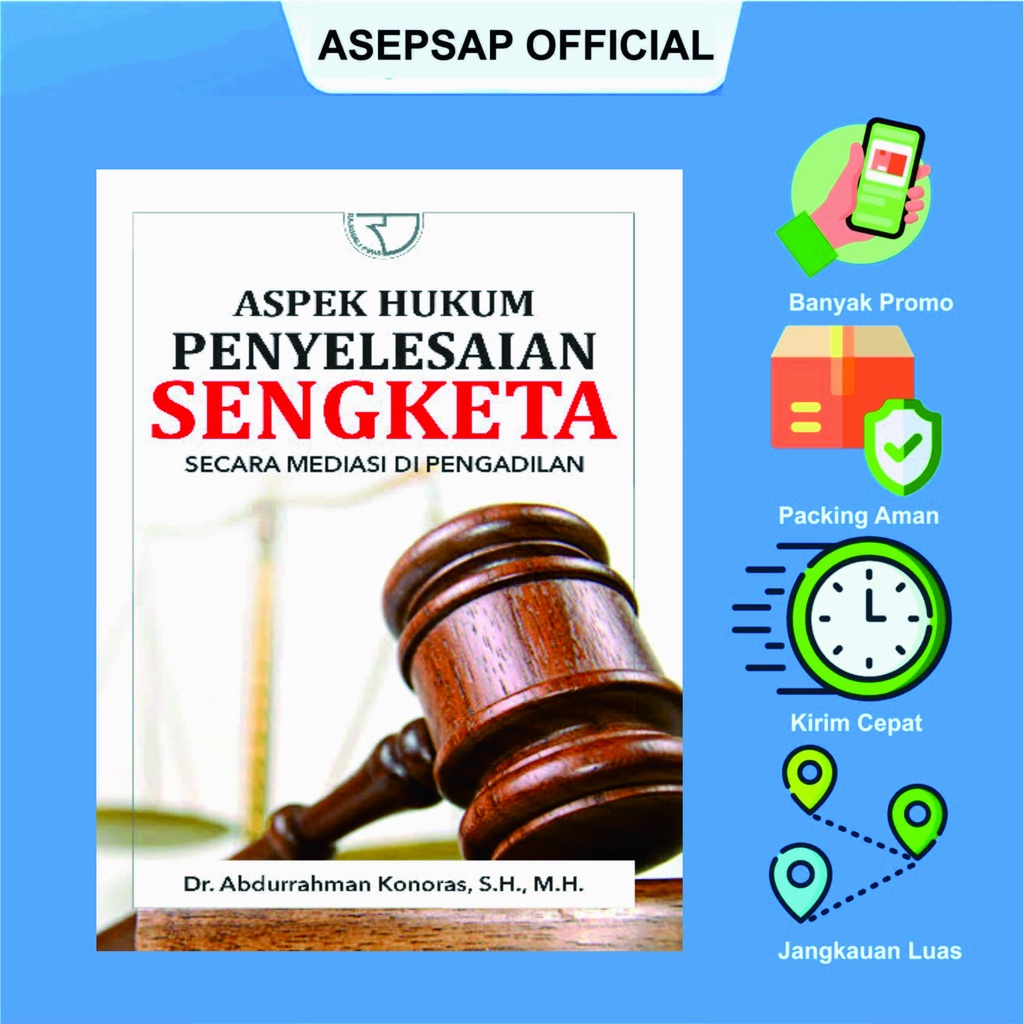 Jual Aspek Hukum Penyelesaian Sengketa - Rajagrafindo | Shopee Indonesia