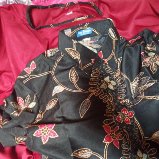 [ Couple ] Set Batwing Batik Sarimbit / Batik Couple Batwing