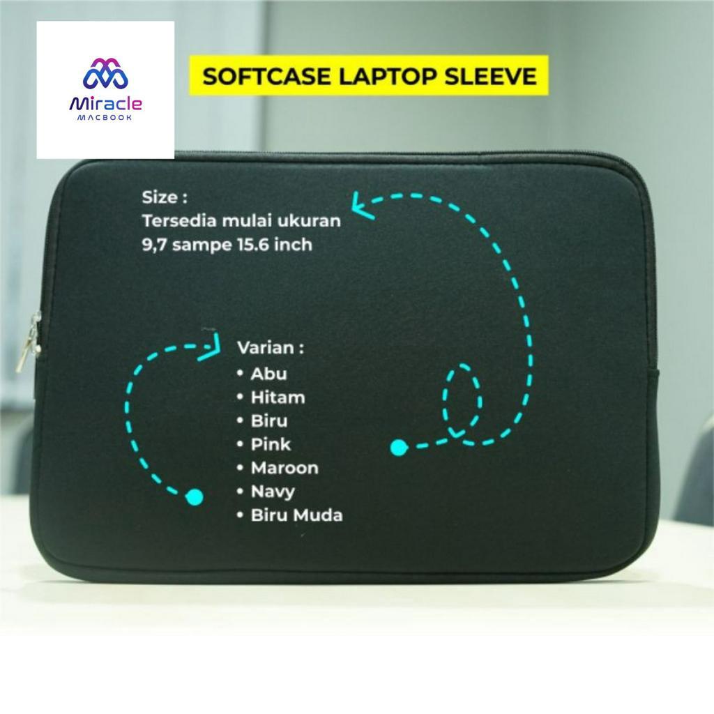 Sarung Laptop 11 12 13 15.6 inch Sleeve Case for Laptop / Tas Laptop Anti Air Waterproof Murah Model Simpel Keren Elegan / Sarung Laptop Wanita Pria Unisex Cewek Cowok Tebal Bahan Premium Berkualitas Wadah laptop Murah