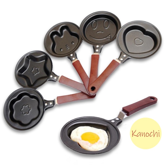 Teflon Karakter Mini Frypan Wajan Non Stick Fry Pan Motif Lucu Telor