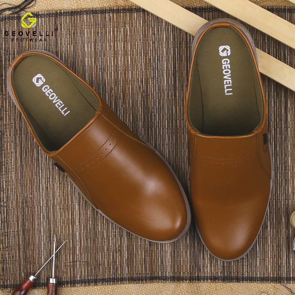 Geovelli Store | Sandal Pria Bustong Terbaru / Sepatu Brongsong Umroh Haji Model  Kekinian