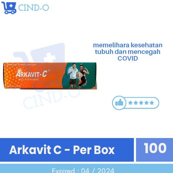 """] Arkavit C - Vitamin C 500 mg - mirip Enervon C - cegah Covid