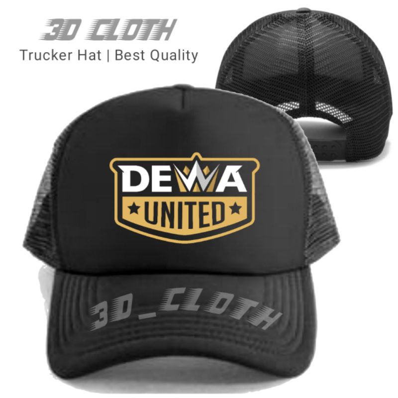 Topi Dewa United Trucker Jaring - Topi Dewa United