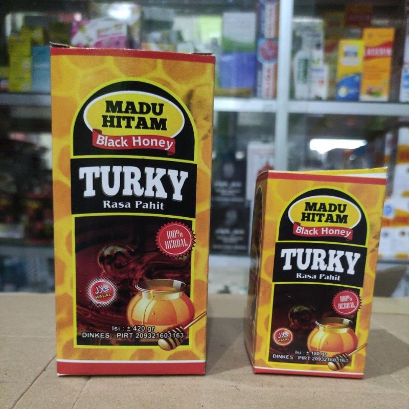 

madu hitam pahit turky 420gr 180gr madu hitam turki I MADU HITAM TURKI