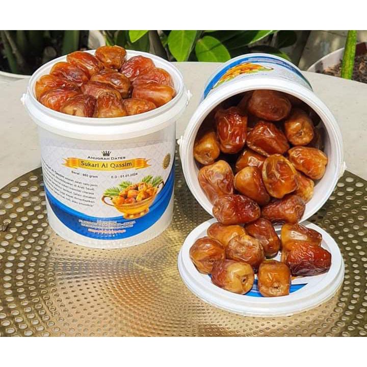 

Kurma sukari ember 850 gram Anugrah dates premium