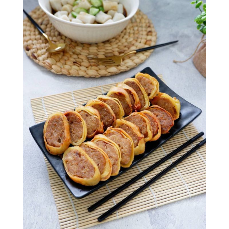 

Chicken Egg Roll homemade frozen food bandung no msg